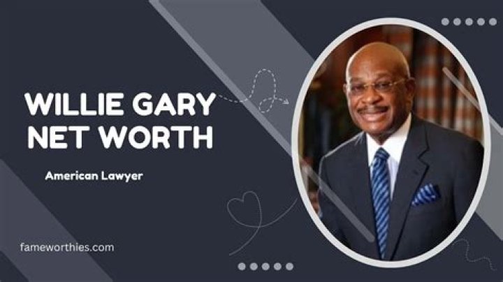 Attorney Willie Gary's Estimated Net Worth