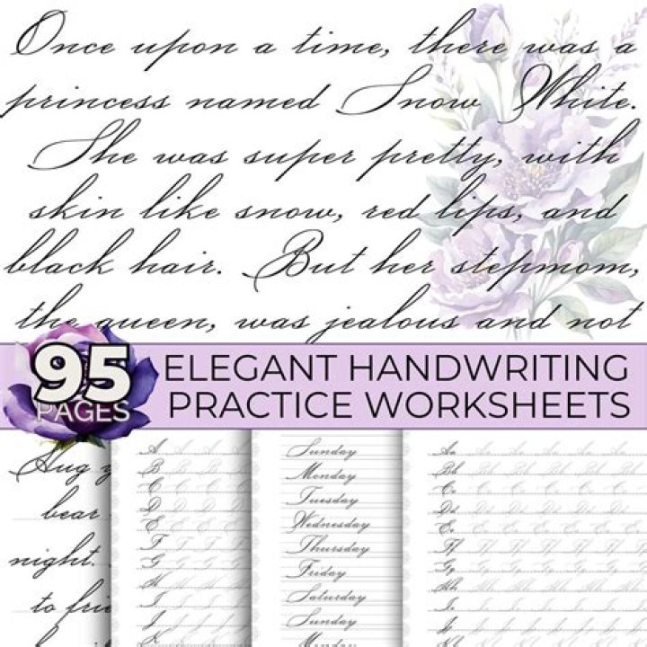 Cursive Letters Embrace: The Art of Elegant Writing